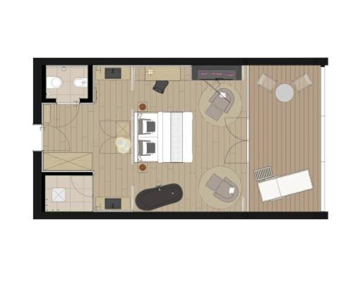 Hotel Chalet Mirabell Hafling Rom bilde